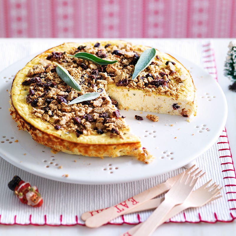 Photo of Savoury cheesecake with cranberries & sage by WW