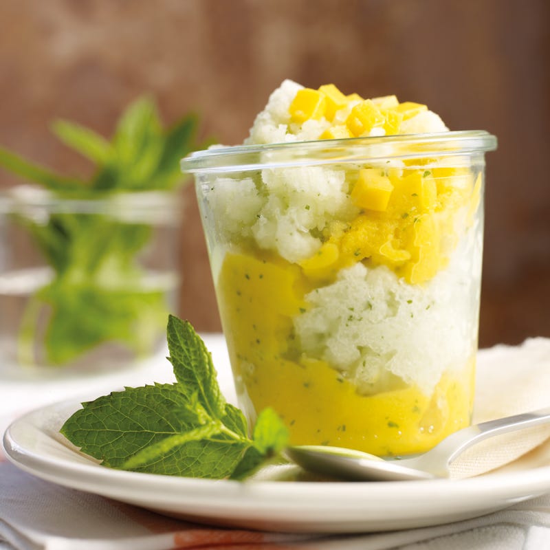 Foto Melonen-Mango-Sorbet von WW