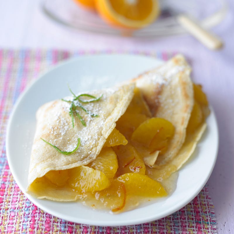 Foto Crêpes mit Orangenfüllung von WW