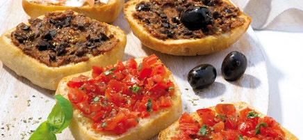 Bruschetta mit Tomaten