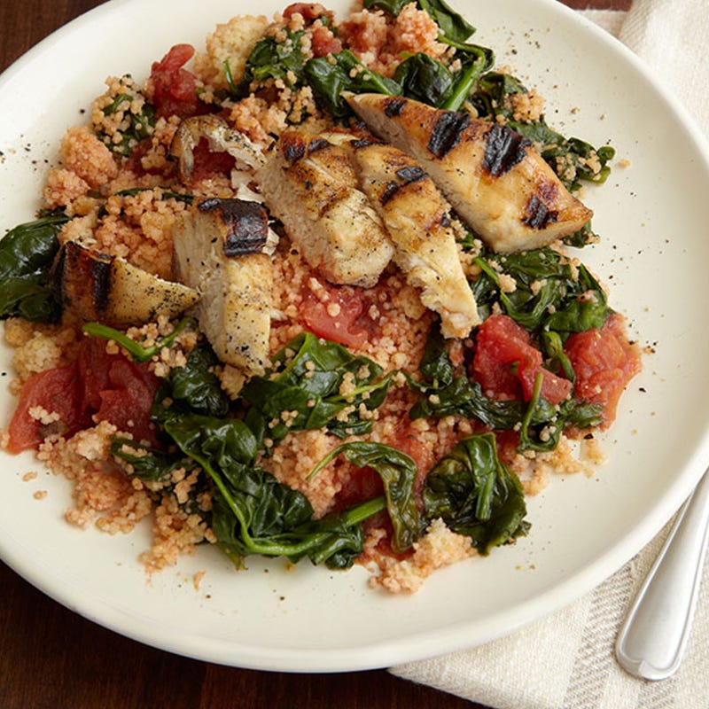 Photo of Couscous with turkey and vegetables. by WW