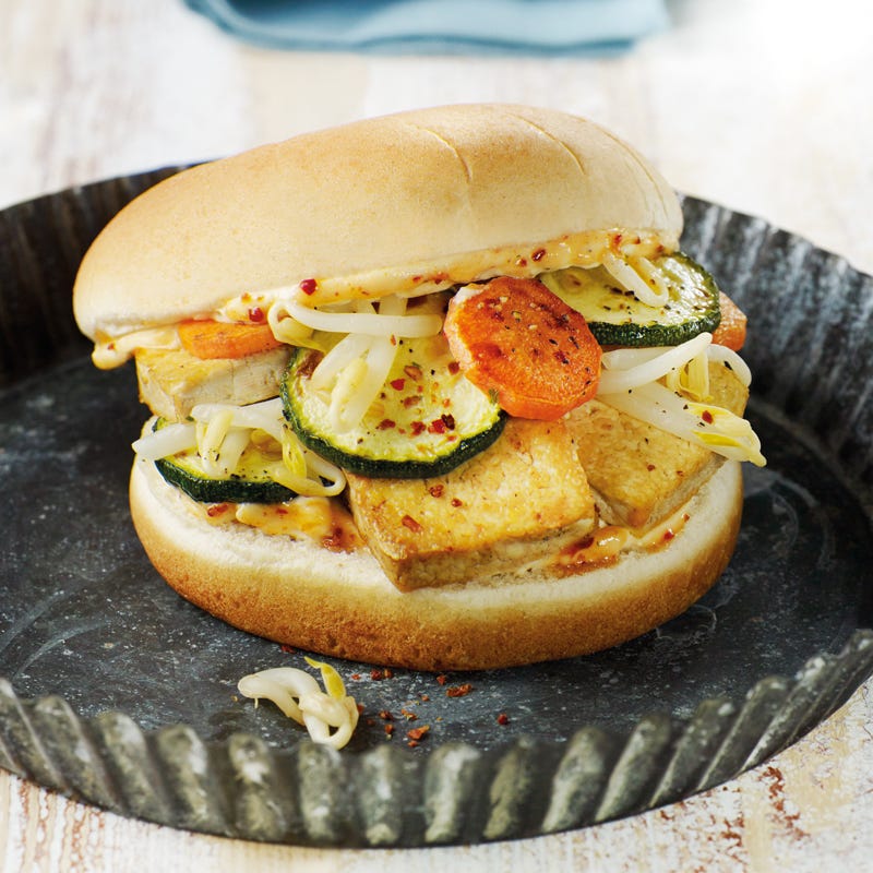 Foto Tofu-Gemüse-Burger von WW