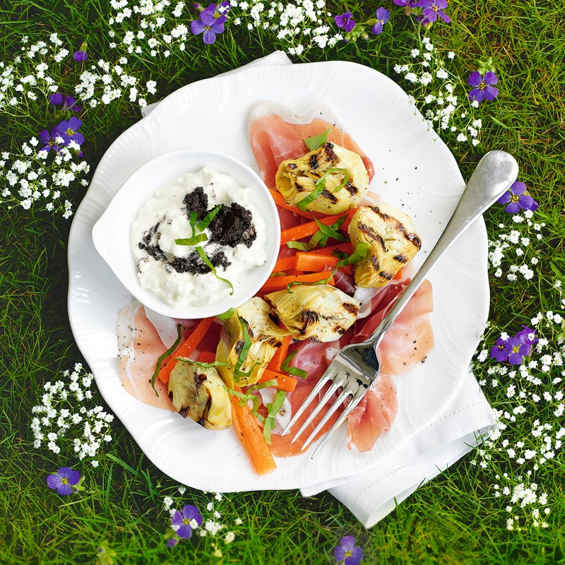 Foto Parmaschinken-Platte von WW