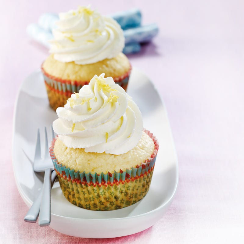 Foto Zitronencupcakes mit Cremehaube von WW