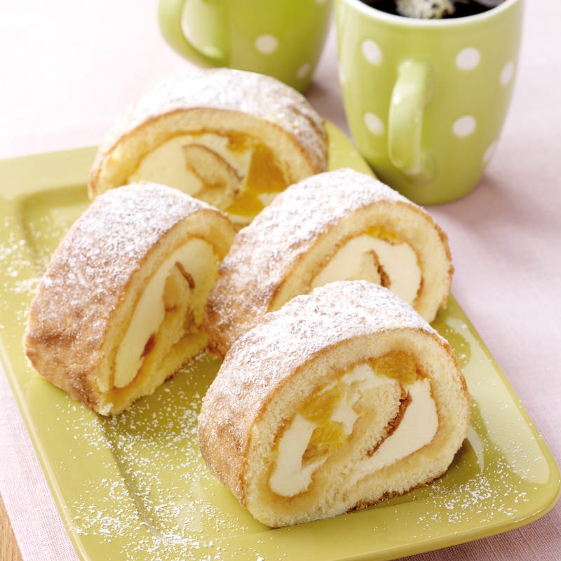 Foto Biskuitschnecken mit Orangencreme von WW