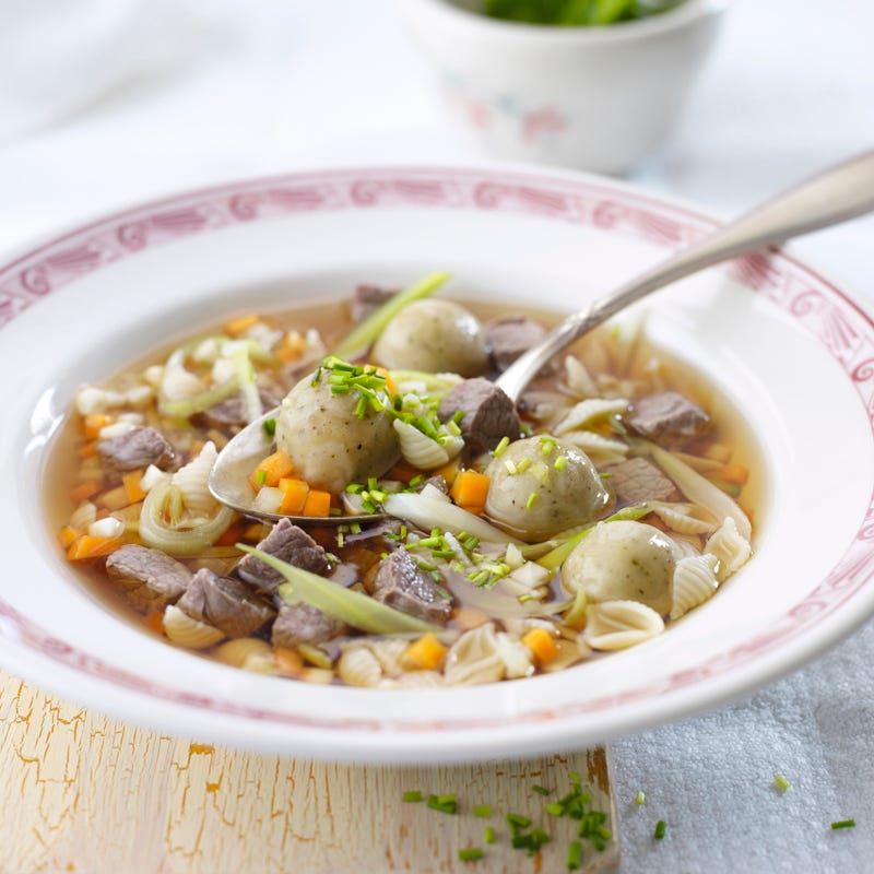 Foto Markklößchensuppe mit Nudeln von WW