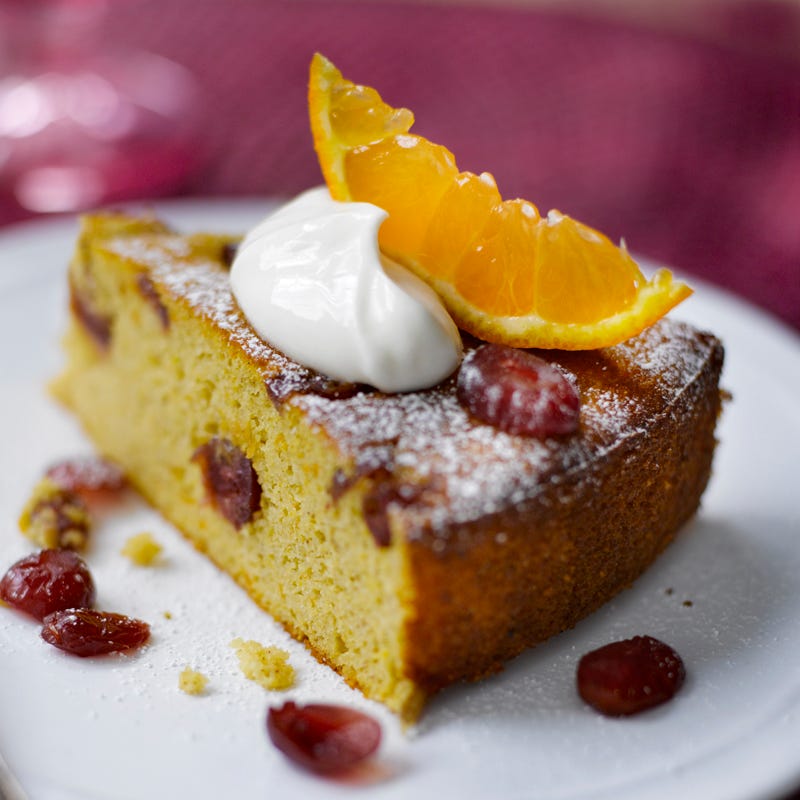 Cranberry-Mandarinen-Kuchen