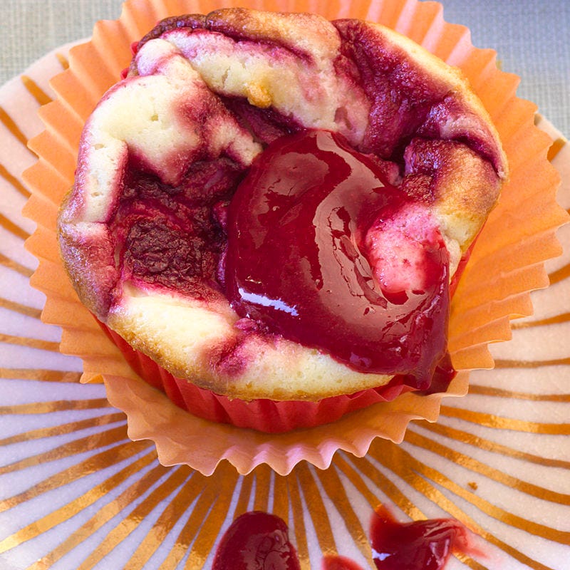 Himbeerkäseküchlein