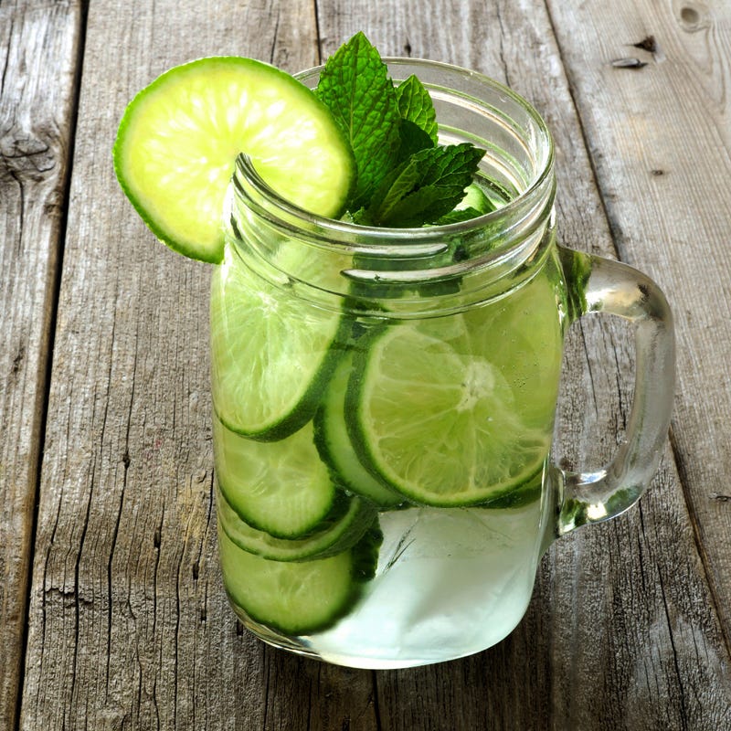 Foto Limetten-Minz-Wasser von WW