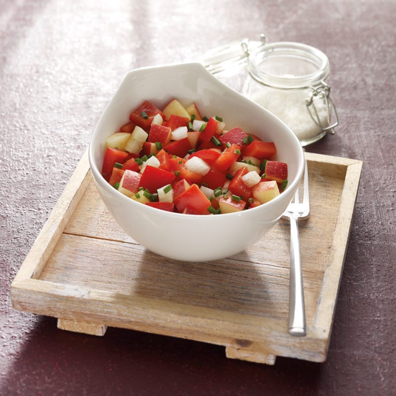 Foto Paprikasalat mit Schnittlauch von WW