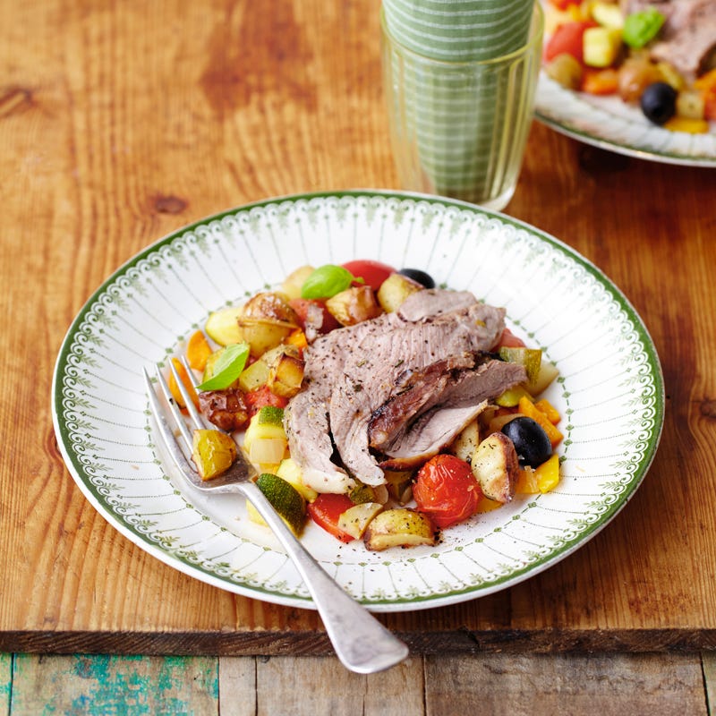 Foto Lamm mit Ratatouille von WW