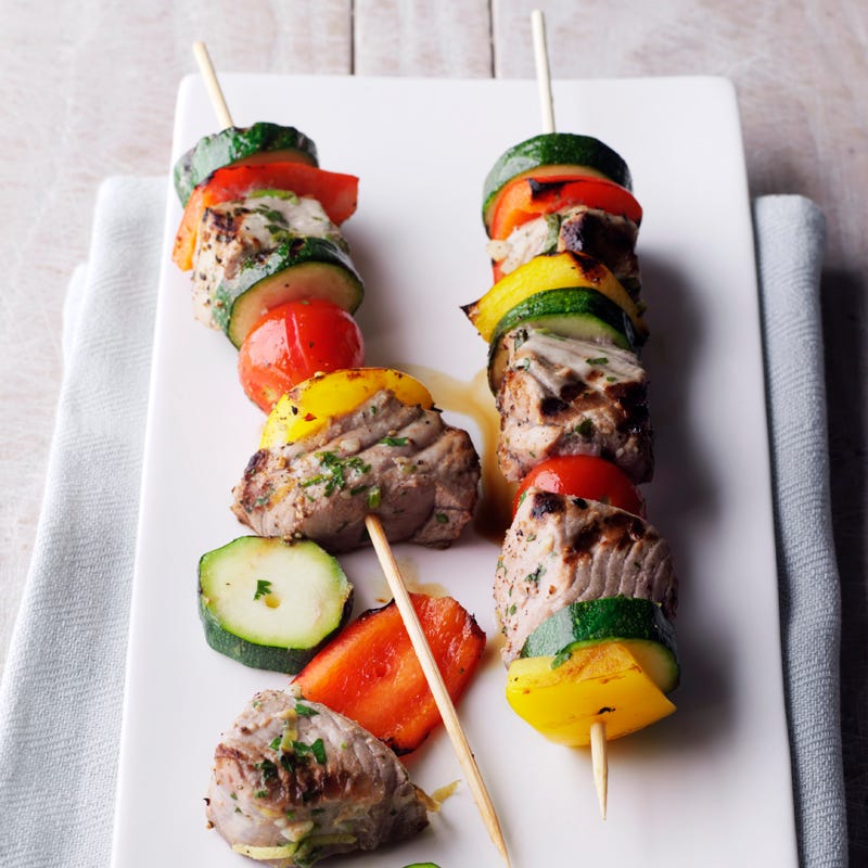 Foto Thunfisch-Gemüse-Spieße von WW