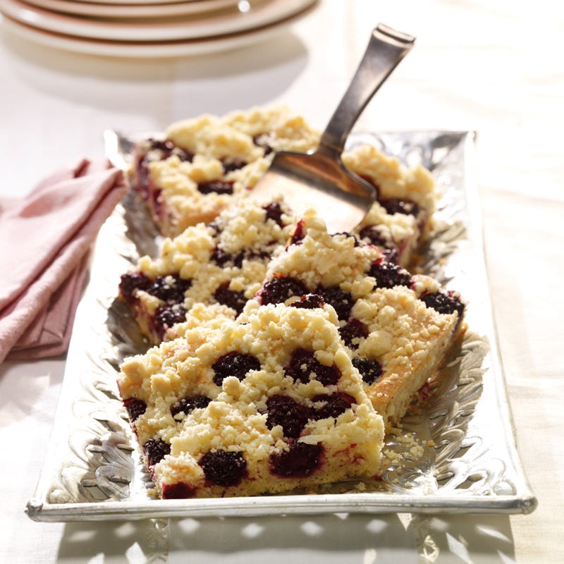 Foto Brombeerkuchen mit Streuseln von WW
