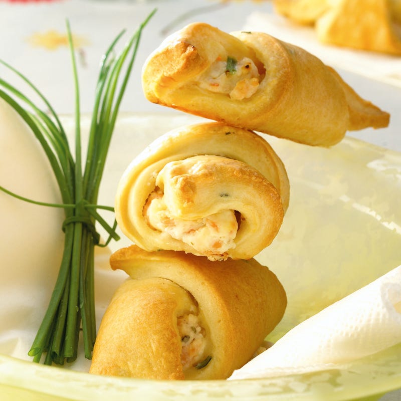 Foto Lachs-Käse-Hörnchen von WW