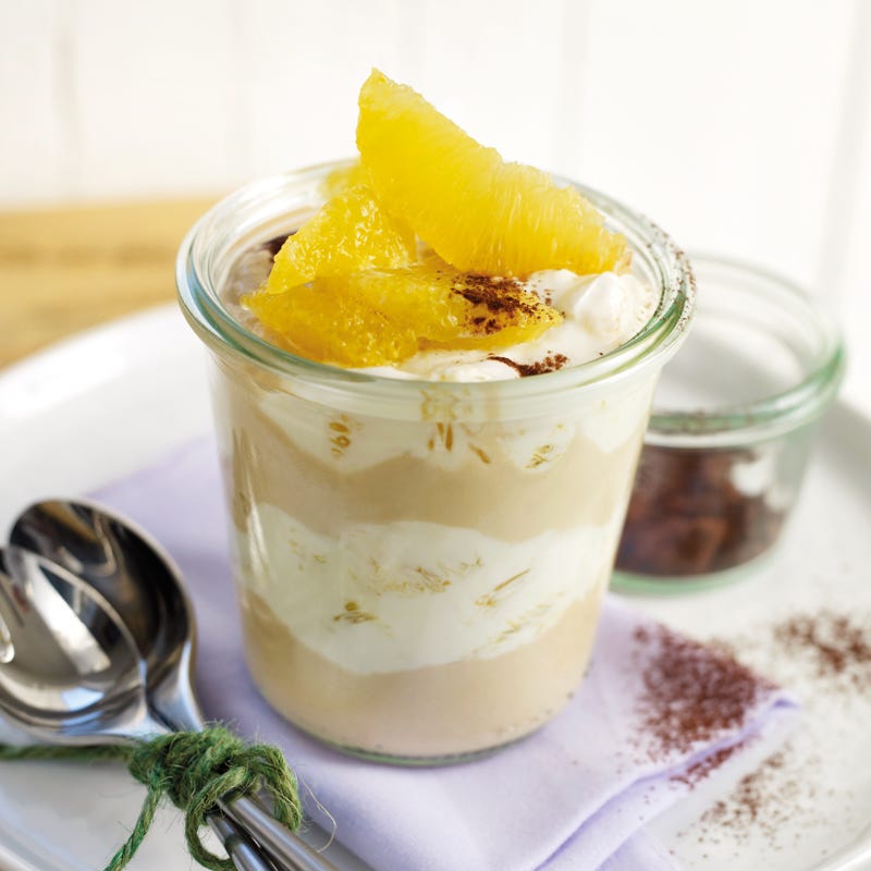 Foto Espresso-Orangen-Schichtcreme von WW