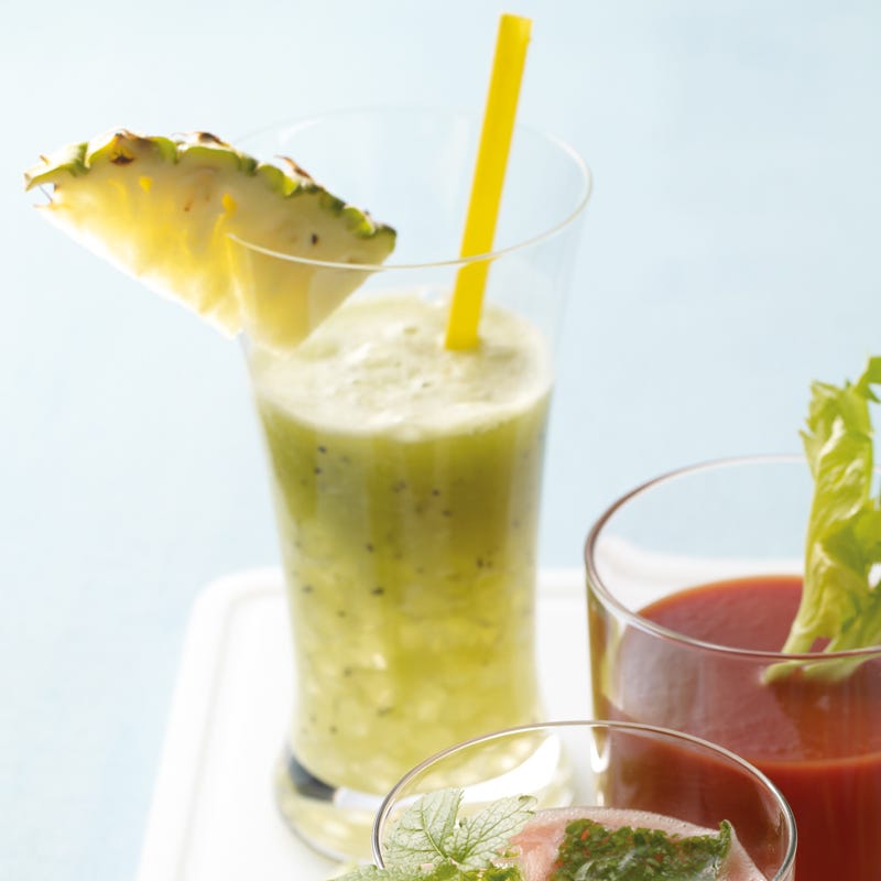 Foto Kiwi-Ananas-Drink von WW
