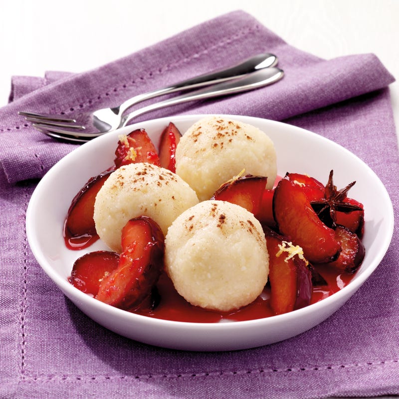 Süße Kartoffelklöße