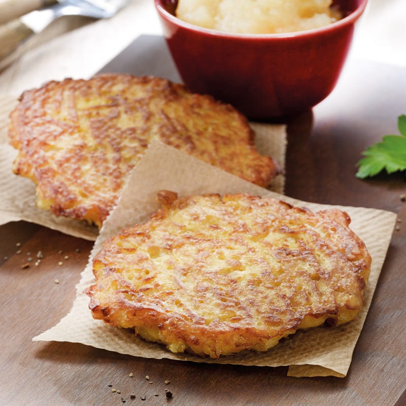 Foto Reibekuchen mit Kompott von WW