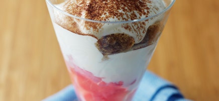 Rhabarber-Tiramisu