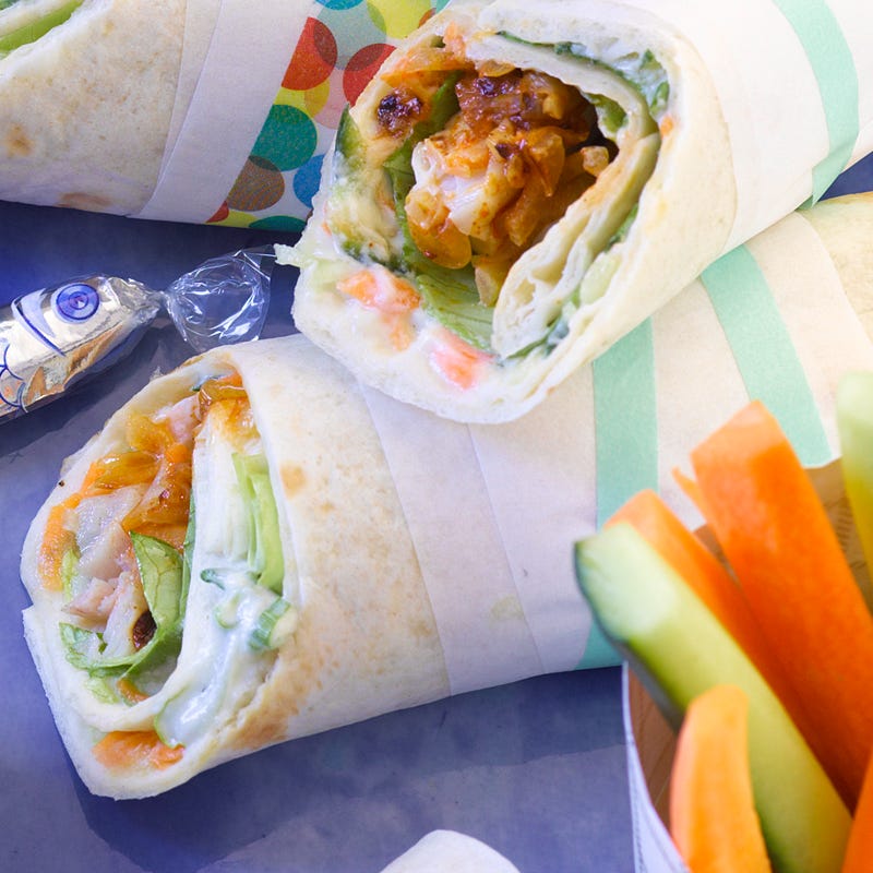 Foto Fischwraps mit Gemüseremoulade von WW