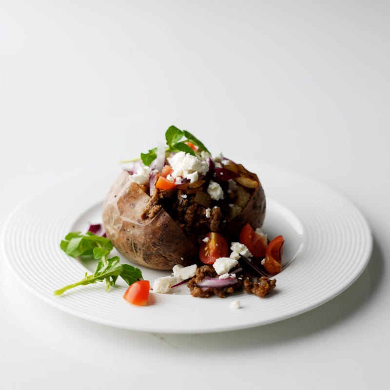 Foto Ofenkartoffel mit Feta-Tatar-Füllung von WW