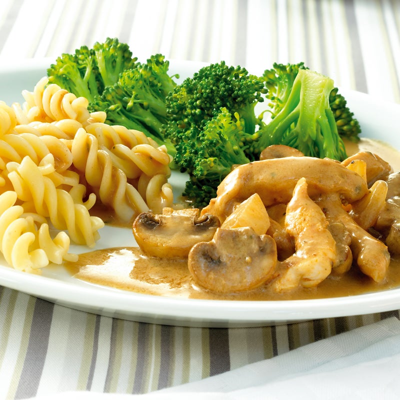 Hähnchengeschnetzeltes in Käserahm Rezept | WW Deutschland Hähnchengeschnetzeltes in Käserahm Rezept | WW Deutschland