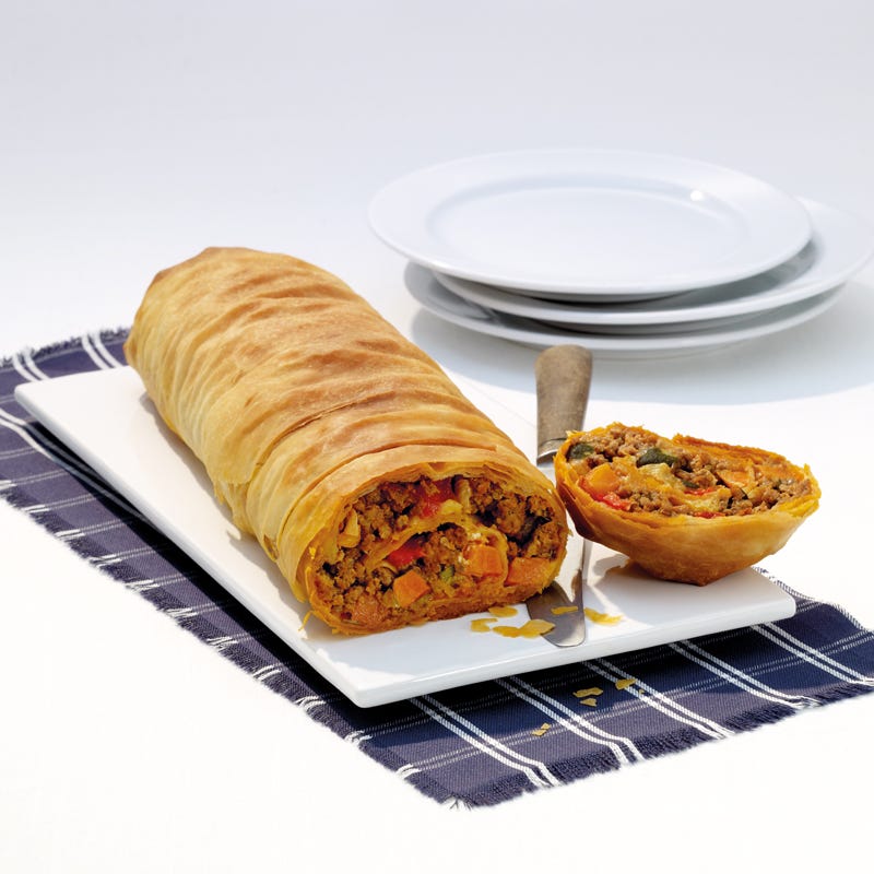 Foto Gemüse-Tatar-Strudel von WW