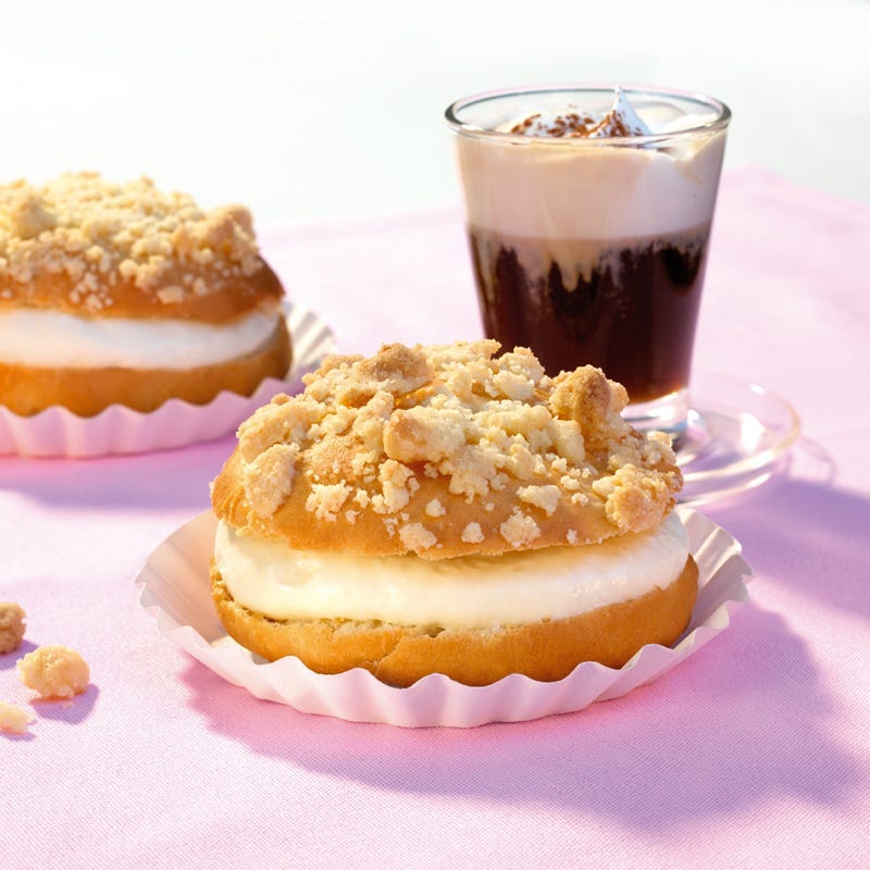 Foto Streuselteilchen mit Vanillecreme von WW