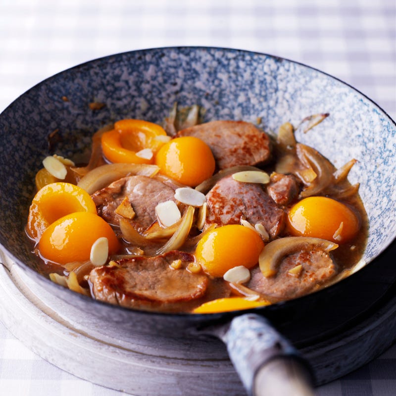 Schweinefilet mit Aprikosen