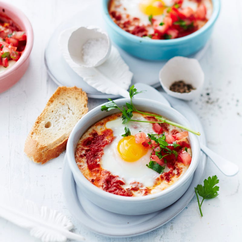 Shakshuka (Eier in Tomatensauce)