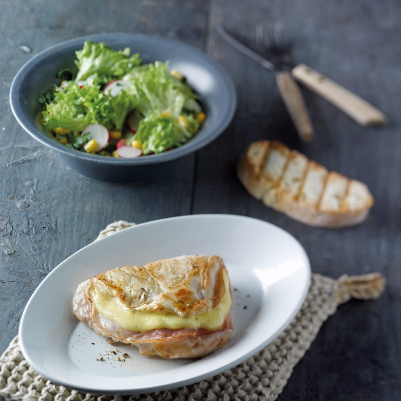 Foto Hähnchen-Cordon-Bleu mit Salat von WW