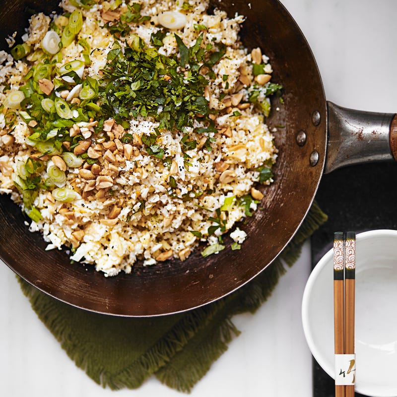 Foto Blumenkohlpfanne mit Nüssen von WW