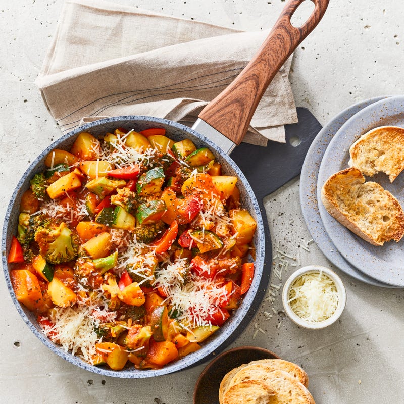 Vegetarische Gemüsepfanne