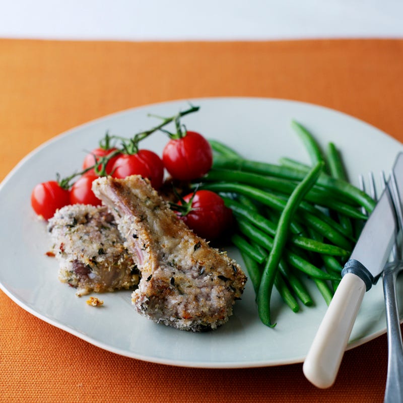 Foto Lammkoteletts im Kräutermantel von WW