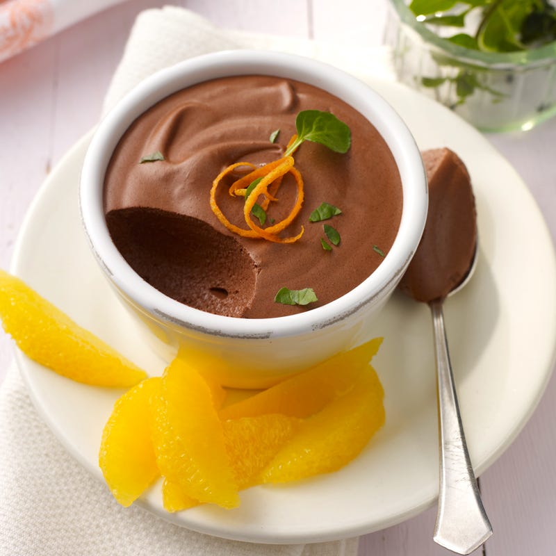 Orangen-Schoko-Mousse