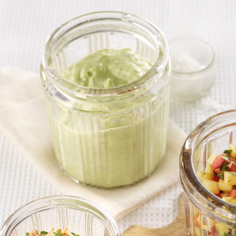 Avocado-Bärlauch-Dip