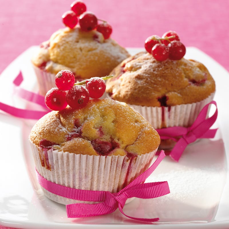 Johannisbeer-Joghurt-Muffins
