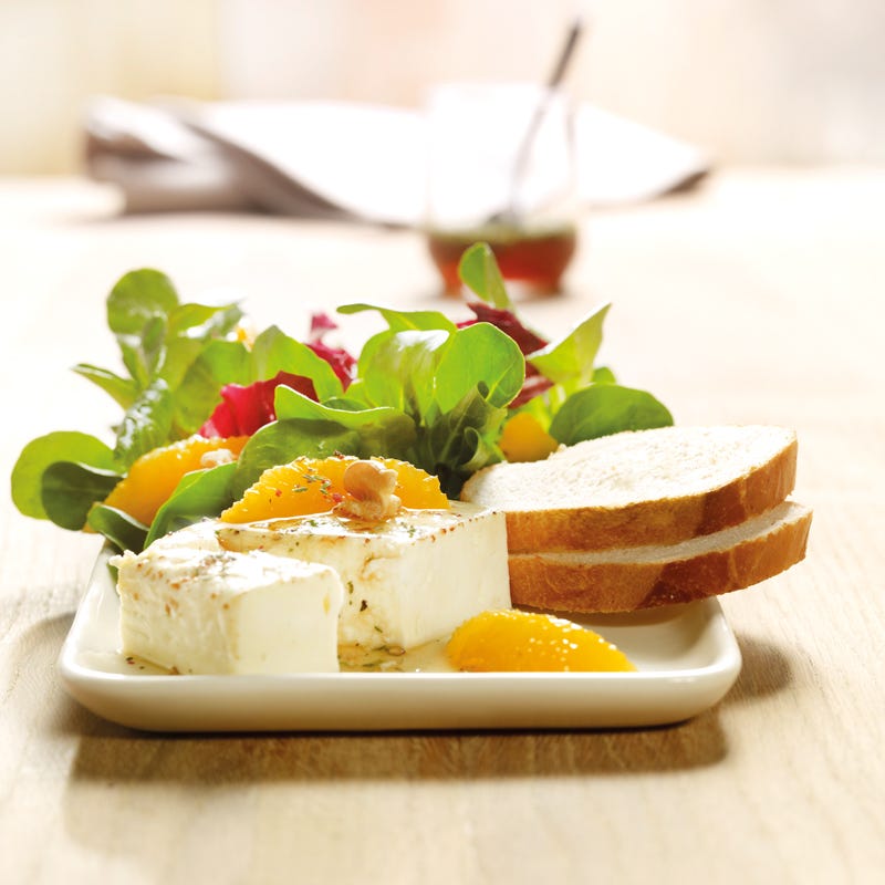 Foto Wintersalat mit gebackenem Schafskäse von WW