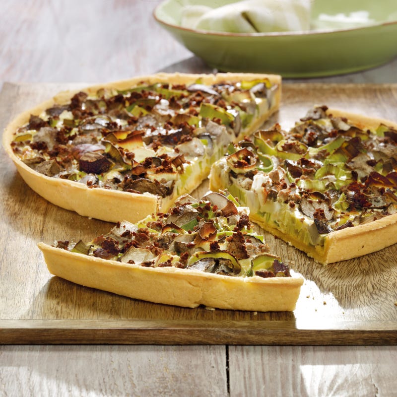 Foto Steinpilztarte mit Lauch von WW