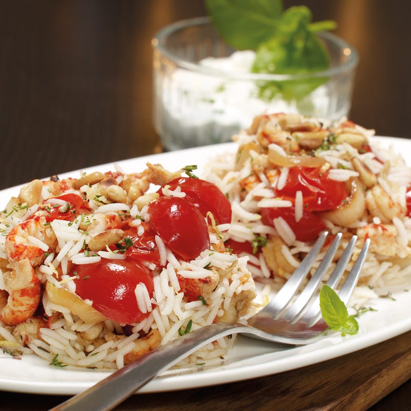 Foto Flusskrebse mit Thymianreis von WW