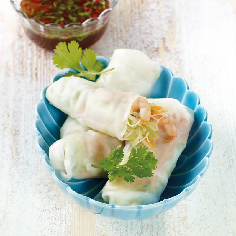 Foto Summer Rolls mit Koriander-Limetten-Sauce von WW