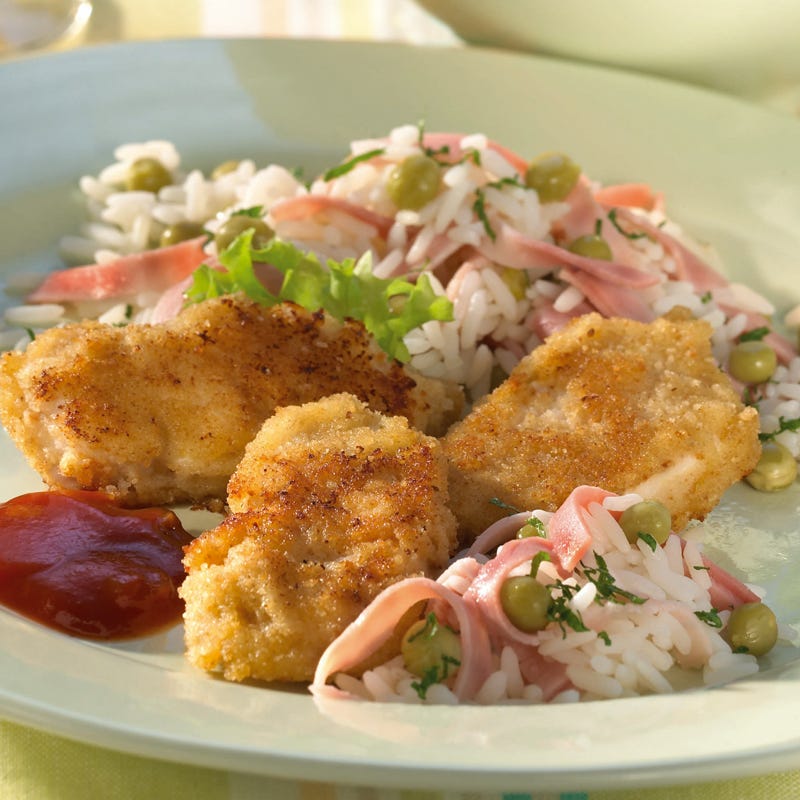 Foto Chicken-Nuggets mit Risi Bisi von WW