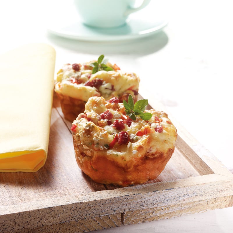 Foto Schinken-Paprika-Muffins von WW