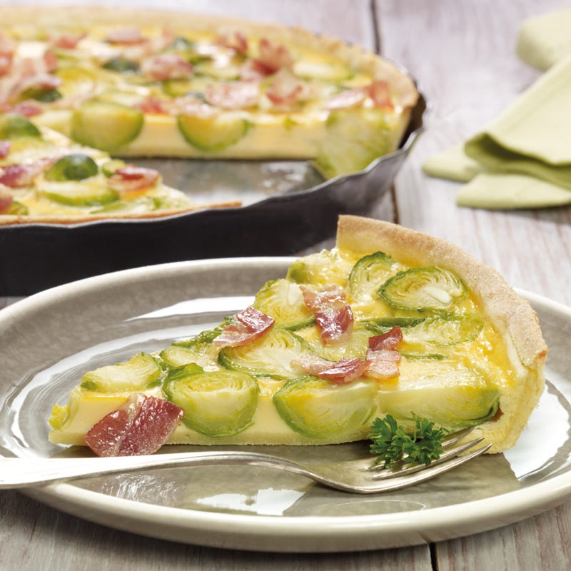 Foto Rosenkohltarte mit Bacon von WW