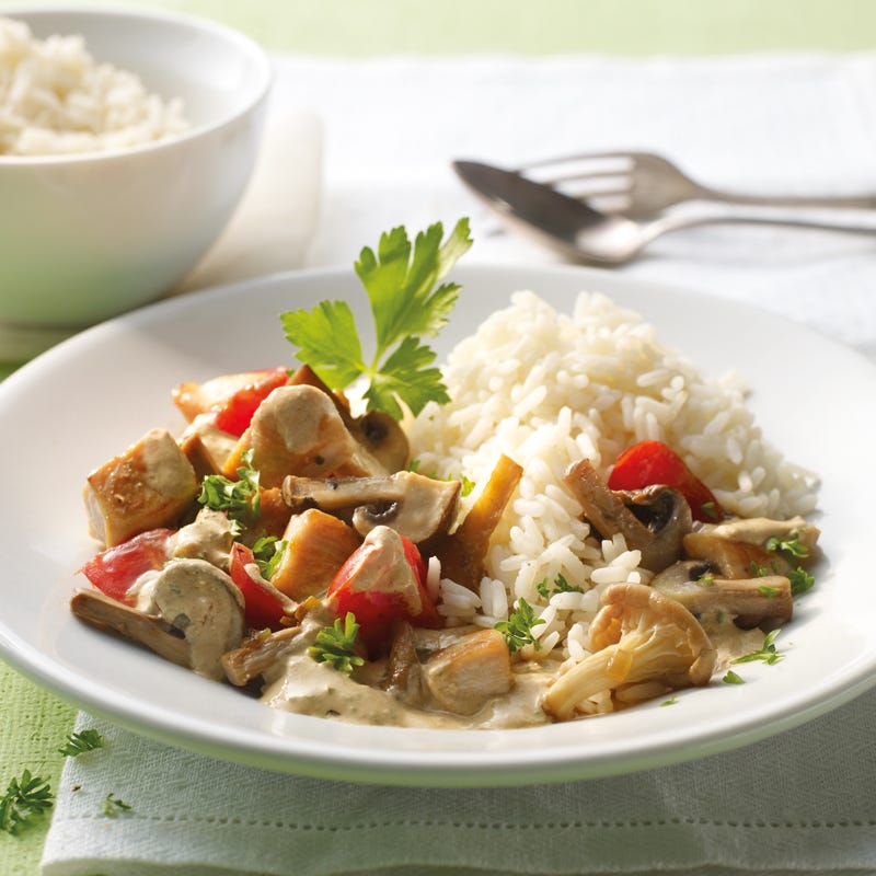 Foto Pilzpfanne mit Hähnchen von WW