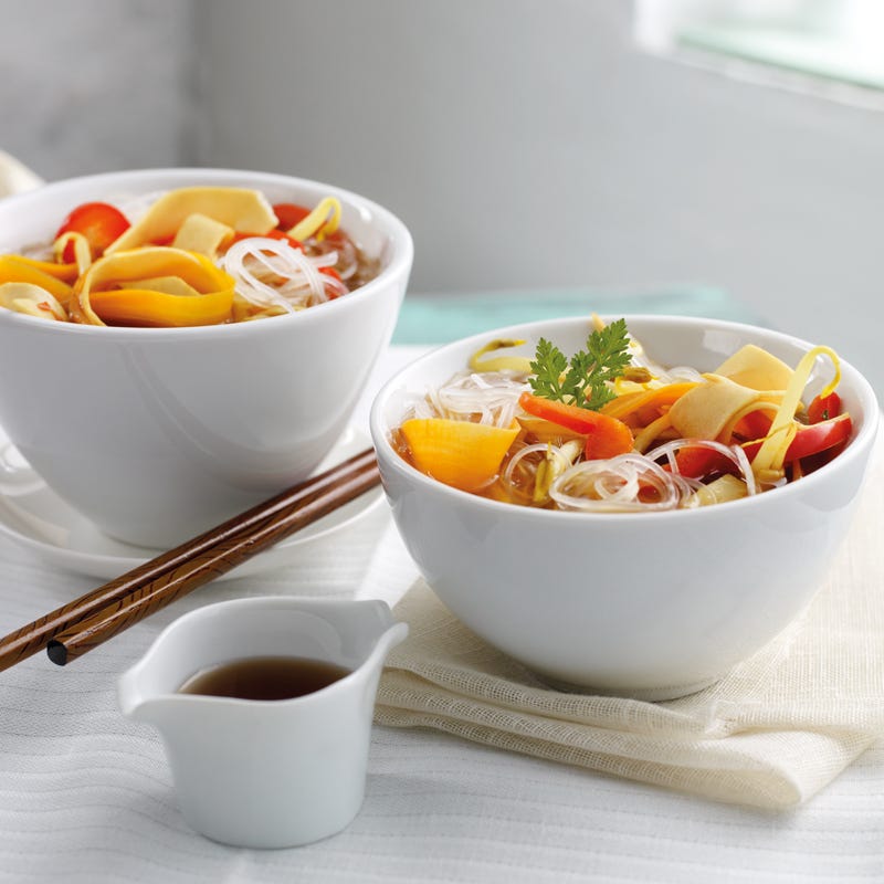 Foto Glasnudeleintopf mit Hähnchen von WW