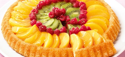 Bunter Obstboden