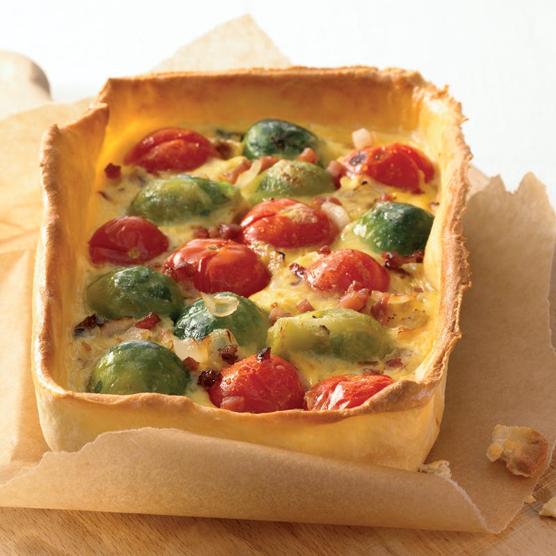 Foto Tartes mit Rosenkohl und Cocktailtomaten von WW