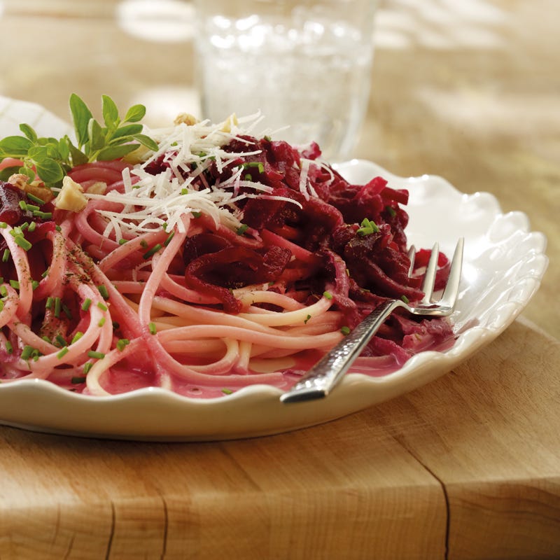 Foto Rote-Bete-Nudeln von WW