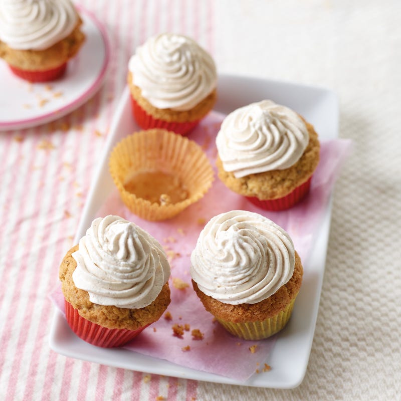 Foto Mini-Haselnuss-Cupcakes mit Zimtcreme von WW